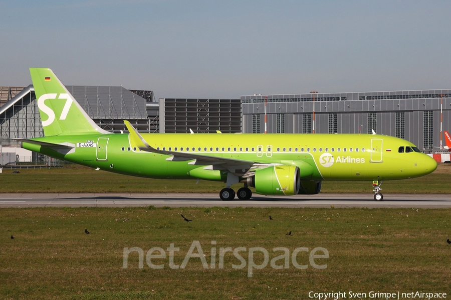 S7 Airlines Airbus A320-271N (D-AXAS) | Photo 267849