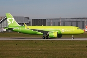 S7 Airlines Airbus A320-271N (D-AXAS) at  Hamburg - Finkenwerder, Germany