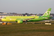 S7 Airlines Airbus A320-271N (D-AXAS) at  Hamburg - Finkenwerder, Germany