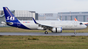 SAS - Scandinavian Airlines Airbus A320-251N (D-AXAS) at  Hamburg - Finkenwerder, Germany