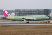 Peach Airbus A320-214 (D-AXAU) at  Hamburg - Finkenwerder, Germany