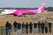 Peach Airbus A320-214 (D-AXAU) at  Hamburg - Finkenwerder, Germany