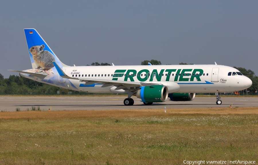 Frontier Airlines Airbus A320-251N (D-AXAV) | Photo 245894
