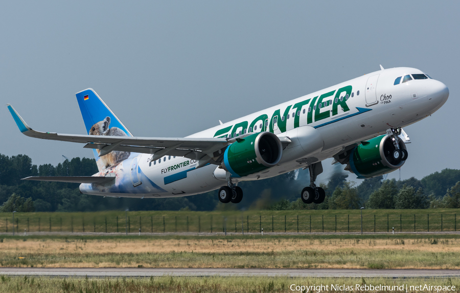 Frontier Airlines Airbus A320-251N (D-AXAV) | Photo 246198