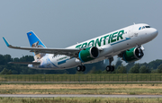 Frontier Airlines Airbus A320-251N (D-AXAV) at  Hamburg - Finkenwerder, Germany