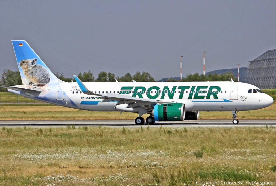 Frontier Airlines Airbus A320-251N (D-AXAV) | Photo 284580