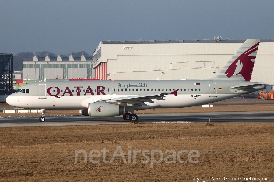 Qatar Airways Airbus A320-232 (D-AXAV) | Photo 33430