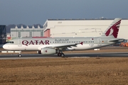 Qatar Airways Airbus A320-232 (D-AXAV) at  Hamburg - Finkenwerder, Germany