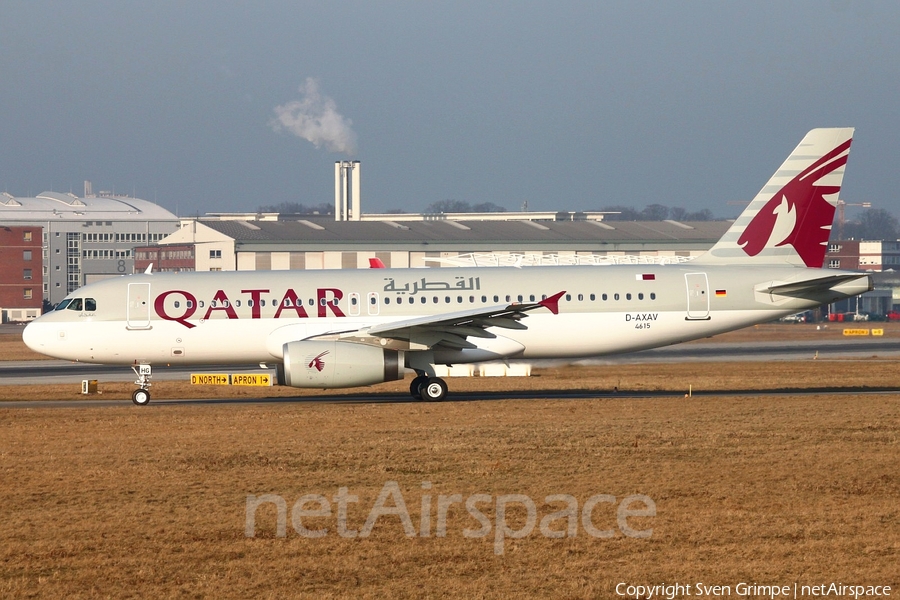 Qatar Airways Airbus A320-232 (D-AXAV) | Photo 9664
