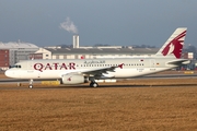 Qatar Airways Airbus A320-232 (D-AXAV) at  Hamburg - Finkenwerder, Germany