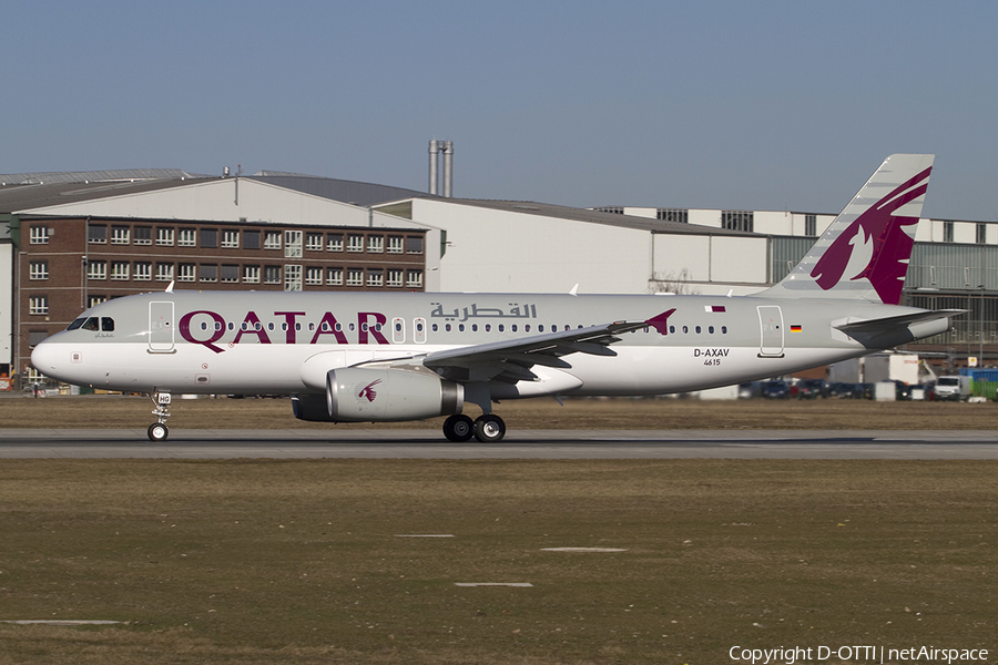 Qatar Airways Airbus A320-232 (D-AXAV) | Photo 346177