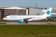 Jazeera Airways Airbus A320-214 (D-AXAW) at  Hamburg - Finkenwerder, Germany