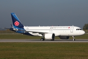 Qingdao Airlines Airbus A320-271N (D-AXAW) at  Hamburg - Finkenwerder, Germany