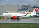VivaAerobus Airbus A320-271N (D-AXAW) at  Hamburg - Finkenwerder, Germany