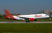 Batik Air Airbus A320-214 (D-AXAX) at  Hamburg - Finkenwerder, Germany