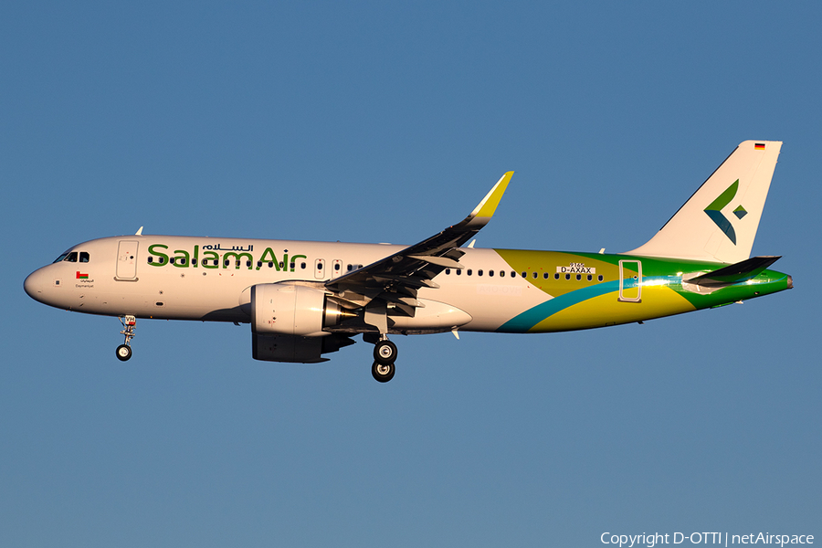 Salam Air Airbus A320-251N (D-AXAX) | Photo 360785