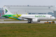 Salam Air Airbus A320-251N (D-AXAX) at  Hamburg - Finkenwerder, Germany