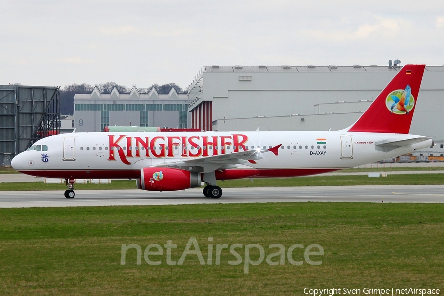 Kingfisher Airlines Airbus A320-232 (D-AXAY) | Photo 11127