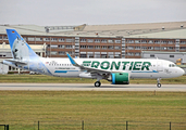 Frontier Airlines Airbus A320-251N (D-AXAZ) at  Hamburg - Finkenwerder, Germany