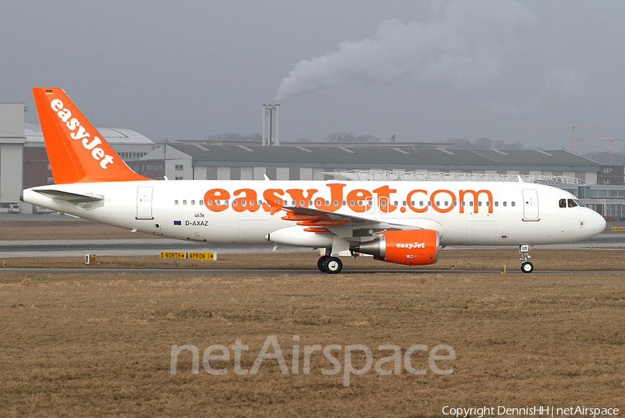 easyJet Airbus A320-214 (D-AXAZ) | Photo 398537