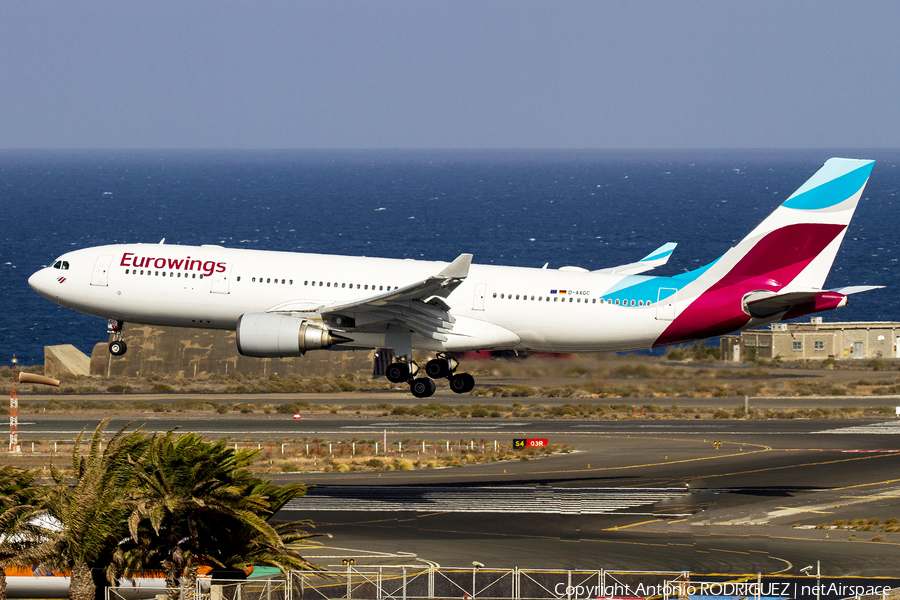Eurowings Airbus A330-203 (D-AXGC) | Photo 178629