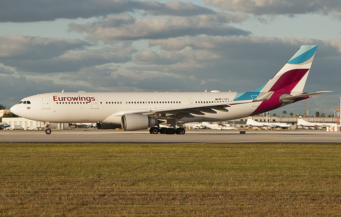 Eurowings Airbus A330-203 (D-AXGC) at  Miami - International, United States