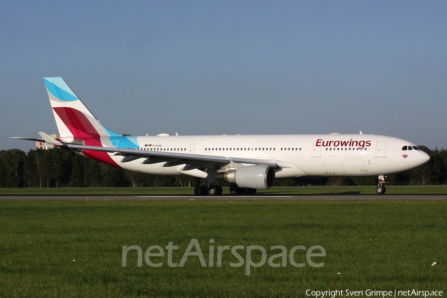 Eurowings (SunExpress Germany) Airbus A330-203 (D-AXGD) | Photo 124389