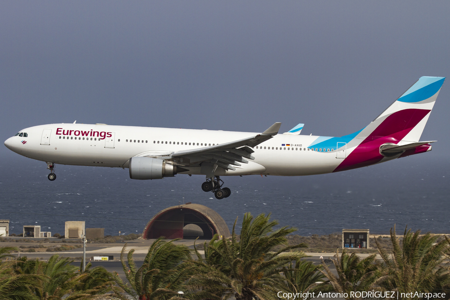 Eurowings (SunExpress Germany) Airbus A330-203 (D-AXGD) | Photo 182893