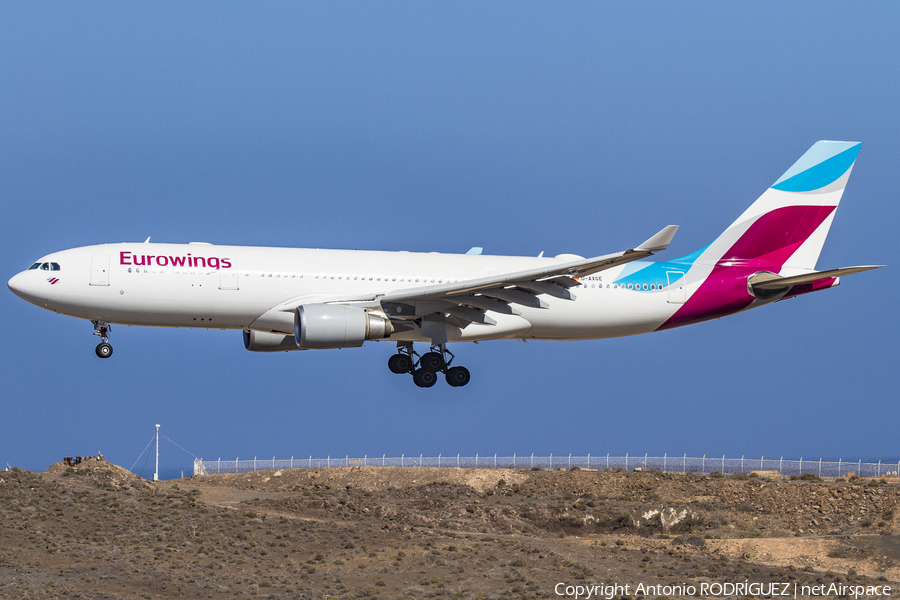 Eurowings Airbus A330-203 (D-AXGE) | Photo 172064