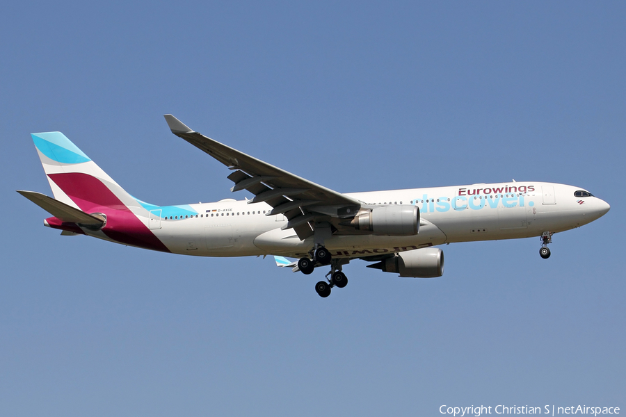 Eurowings Discover Airbus A330-203 (D-AXGE) | Photo 463933