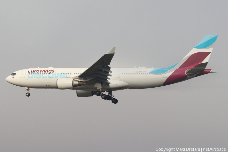 Eurowings Discover Airbus A330-203 (D-AXGE) | Photo 489016