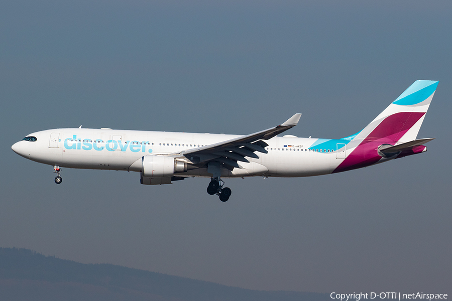 Discover Airlines Airbus A330-202 (D-AXGF) | Photo 669132