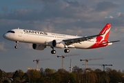 Qantas Airbus A321-271NY (D-AXXE) at  Hamburg - Fuhlsbuettel (Helmut Schmidt), Germany