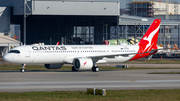Qantas Airbus A321-271NY (D-AXXE) at  Hamburg - Finkenwerder, Germany