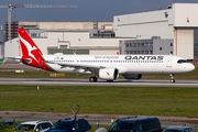 Qantas Airbus A321-271NY (D-AXXE) at  Hamburg - Finkenwerder, Germany