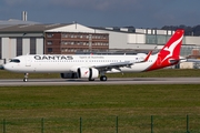Qantas Airbus A321-271NY (D-AXXE) at  Hamburg - Finkenwerder, Germany