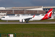 Qantas Airbus A321-271NY (D-AXXE) at  Hamburg - Finkenwerder, Germany