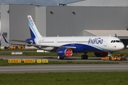 IndiGo Airbus A321-251NX (D-AXXF) at  Hamburg - Finkenwerder, Germany