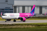 Wizz Air Abu Dhabi Airbus A321-271NX (D-AXXF) at  Hamburg - Finkenwerder, Germany