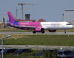 Wizz Air Abu Dhabi Airbus A321-271NX (D-AXXF) at  Hamburg - Finkenwerder, Germany