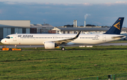 Air Astana Airbus A321-271NX (D-AXXJ) at  Hamburg - Finkenwerder, Germany