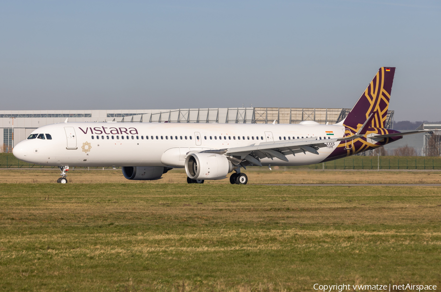 Vistara Airbus A321-251NX (D-AXXS) | Photo 550371