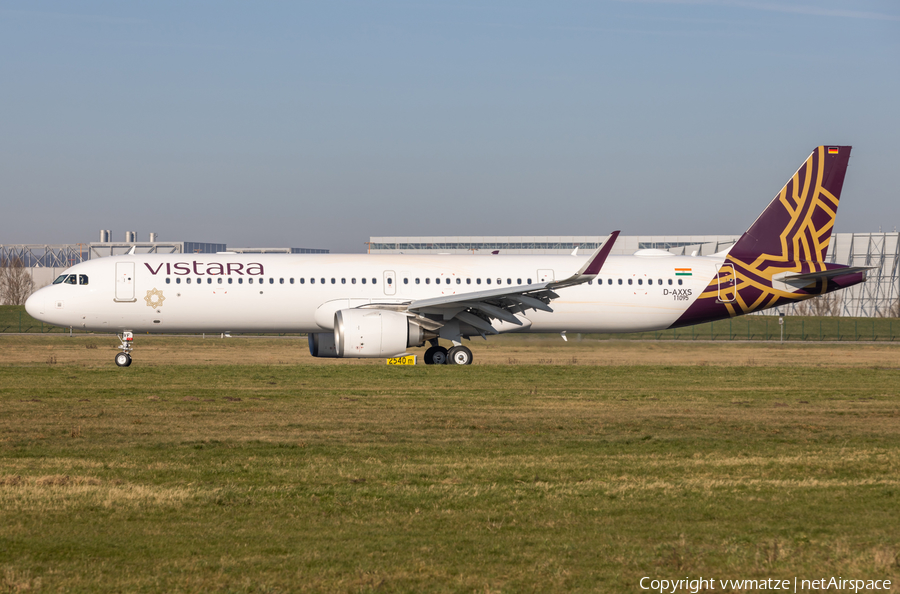 Vistara Airbus A321-251NX (D-AXXS) | Photo 550372