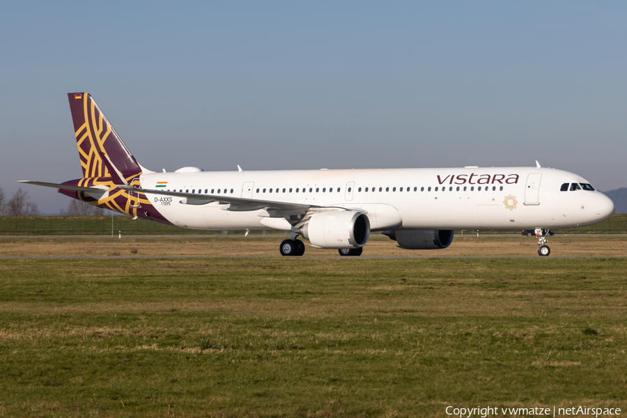 Vistara Airbus A321-251NX (D-AXXS) | Photo 550374
