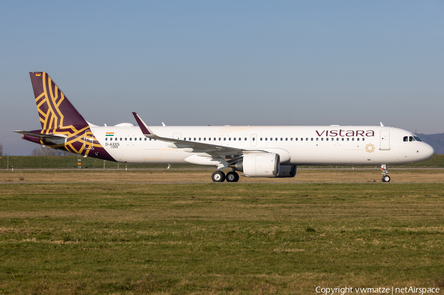 Vistara Airbus A321-251NX (D-AXXS) | Photo 550375