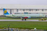 Uzbekistan Airways Airbus A321-253NX (D-AXXX) at  Hamburg - Finkenwerder, Germany