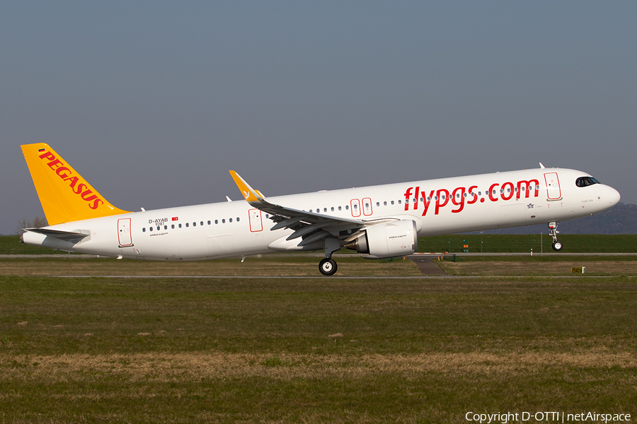 Pegasus Airlines Airbus A321-251NX (D-AYAB) | Photo 378820