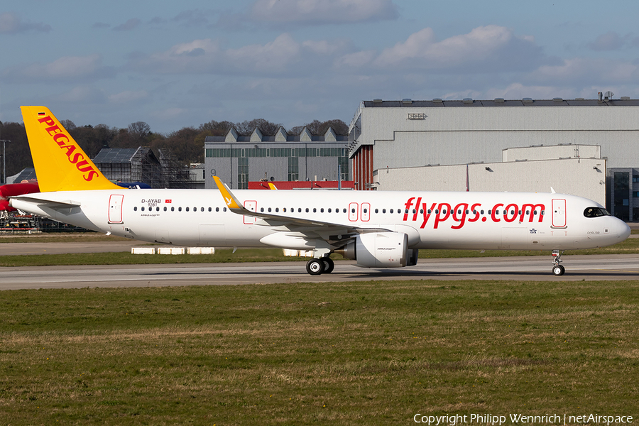 Pegasus Airlines Airbus A321-251NX (D-AYAB) | Photo 380622