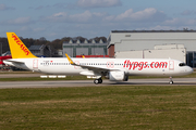 Pegasus Airlines Airbus A321-251NX (D-AYAB) at  Hamburg - Finkenwerder, Germany