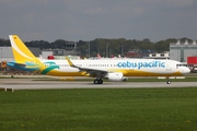Cebu Pacific Airbus A321-211 (D-AYAC) at  Hamburg - Finkenwerder, Germany